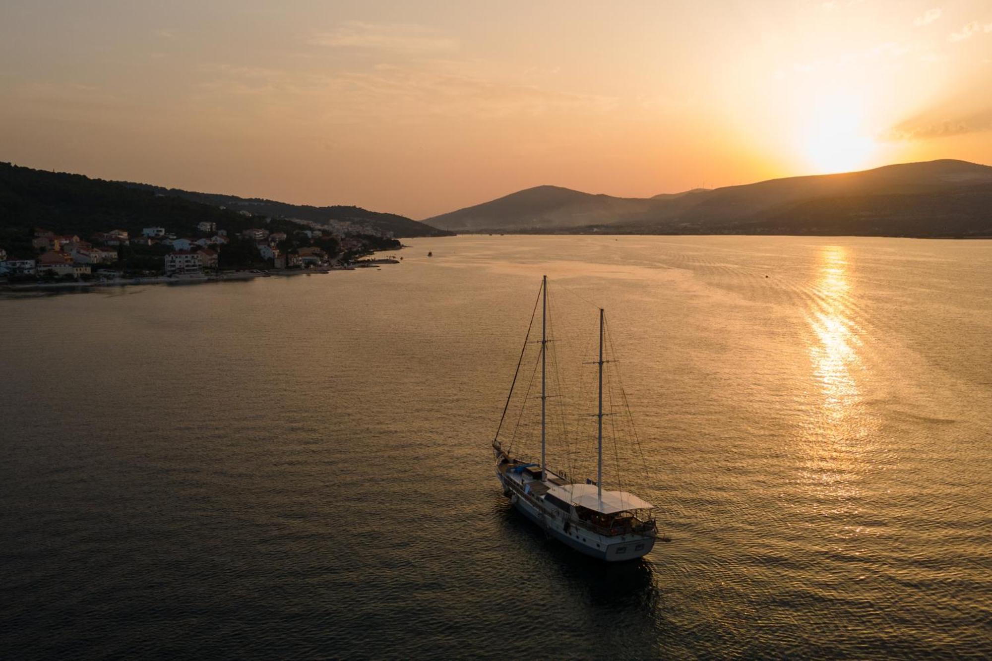 Apartment Arbanija 1125A Trogir Kültér fotó